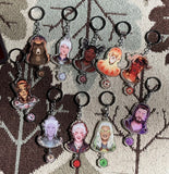 TTRPG 2pc D20 Keychains