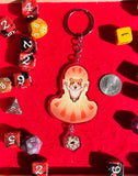 TTRPG 2pc D20 Keychains