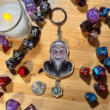 TTRPG 2pc D20 Keychains