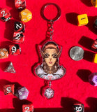 TTRPG 2pc D20 Keychains