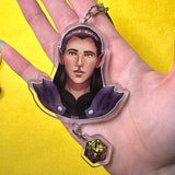 Critical Legends 2pc D20 Keychains