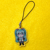 Blue Twintail Vocaloid Phone Charm
