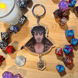 TTRPG 2pc D20 Keychains